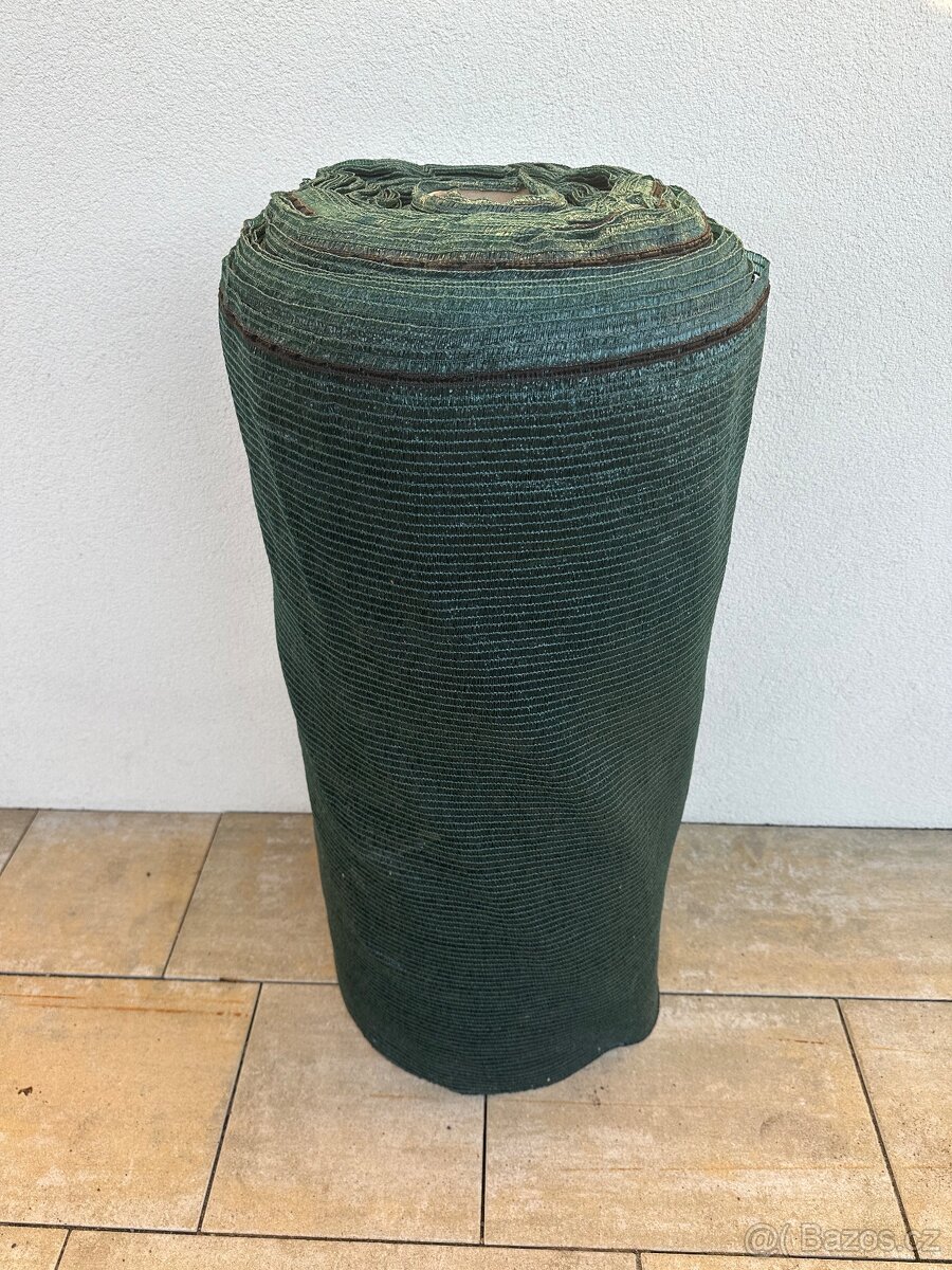 Stínicí síť - tkanina na plot 180cm X 60bm