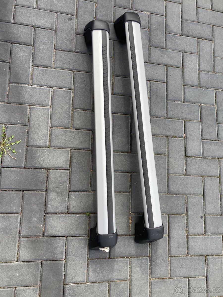 GLC střešní nosič originál a sněhové řetězy na 19" kola