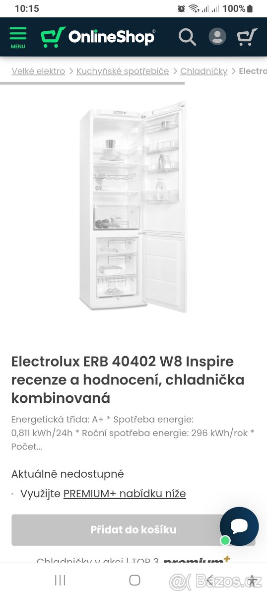 Kombinovana lednice