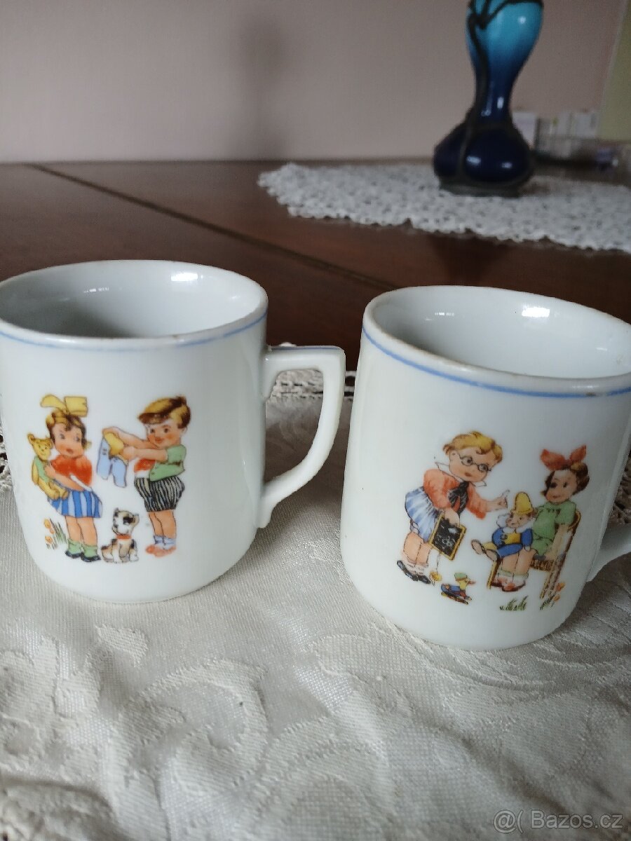 Dva hrníčky dětské
