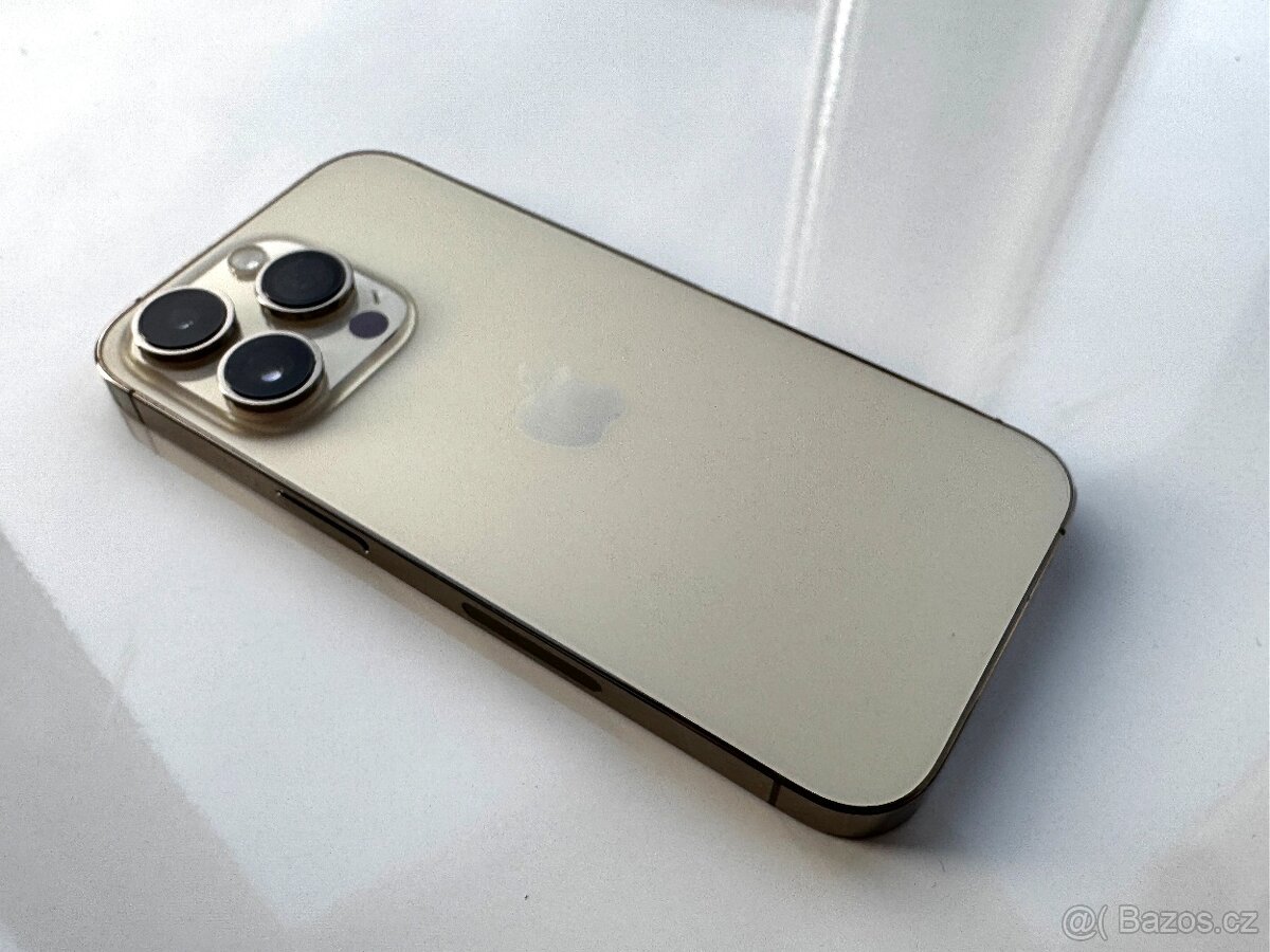 iPhone 14PRO Gold 128 Gb - záruka 6 měsíců, vč. faktury
