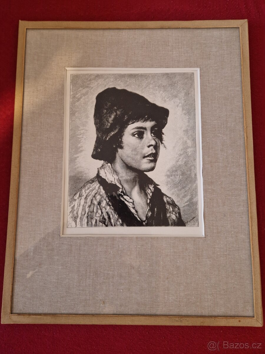 Obraz hlapec benátského rybáře - Eugen von Blaase