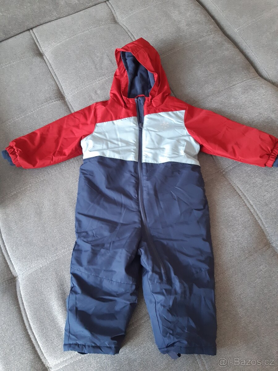 Zimní overal s kapucí vel. 92