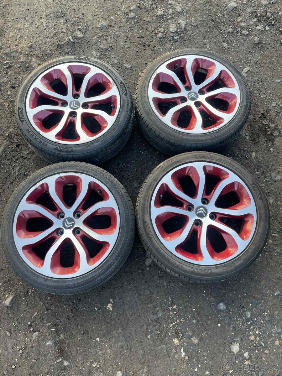 4x108 17 ET26 7J pěkná letní sada205 45 17 2022 také pošlu -