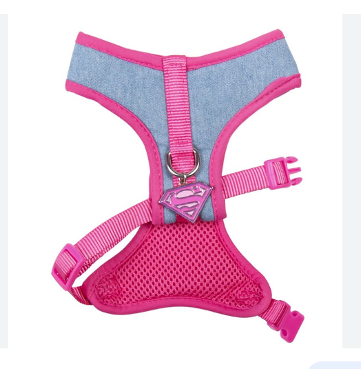 nové kšíry pro psy - Postroj pro psa DC Supergirl