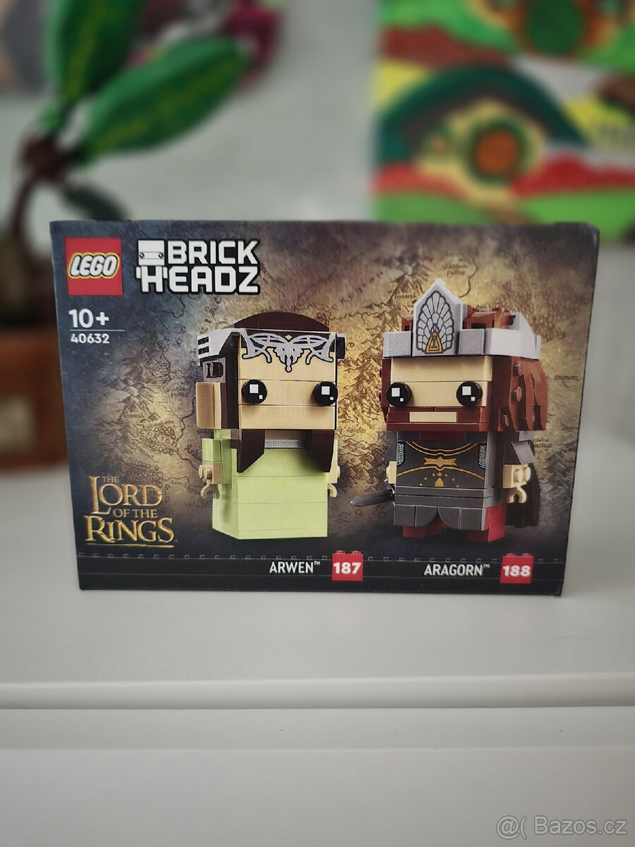 Lego Brickheadz Pán prstenů - Aragorn a Arwen 40632