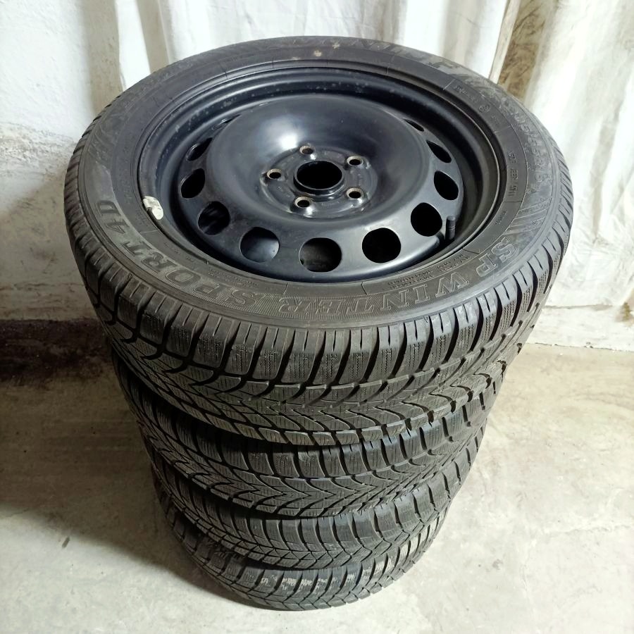 16" plechová kola – 5x112 – ŠKODA Disky: Plechové disky z