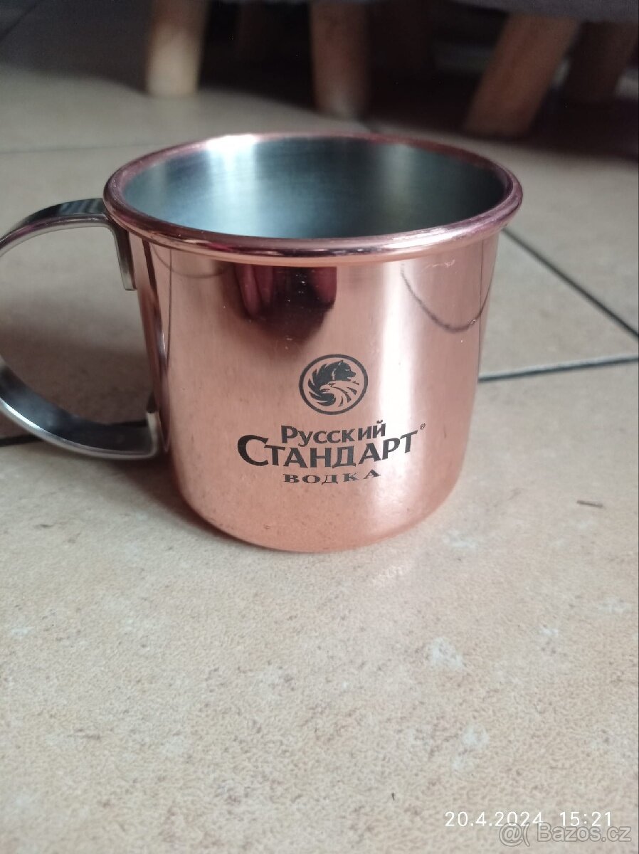 Plecháček Russian Standard na Moscow Mule

