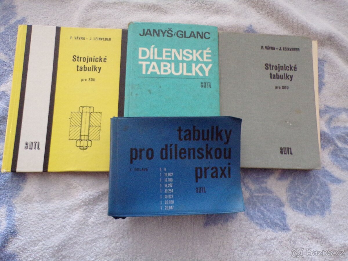 Strojnické a dílenské tabulky