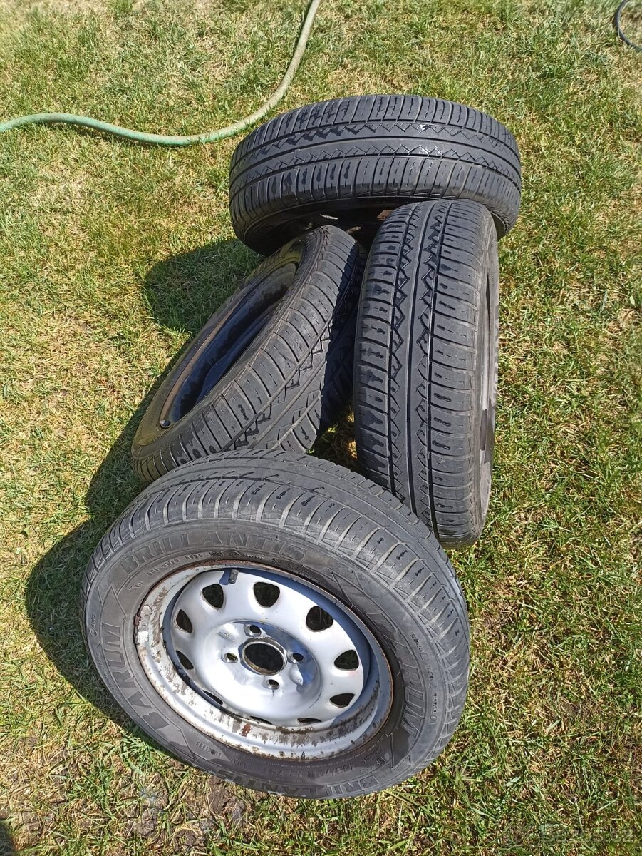 Sada letních kol 165/70R13