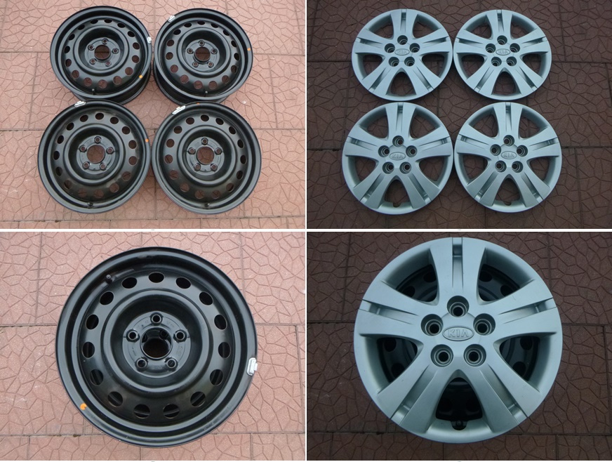 Plechové disky originál Hyundai Kia 5x114,3 6Jx16 ET51