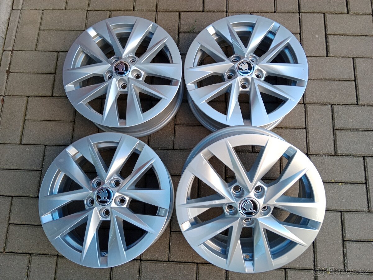 alu kola 5x100 r15 Škoda Fabia 4.