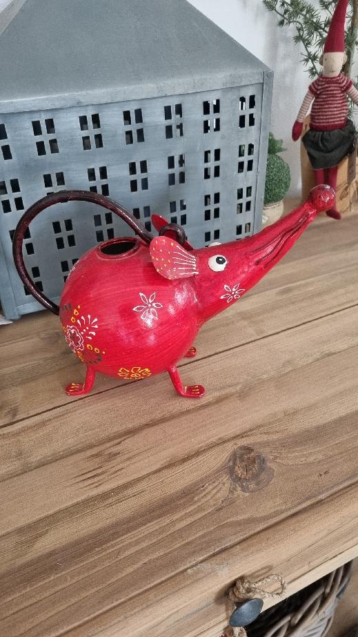 Rarita - kovová konvička myška, myš