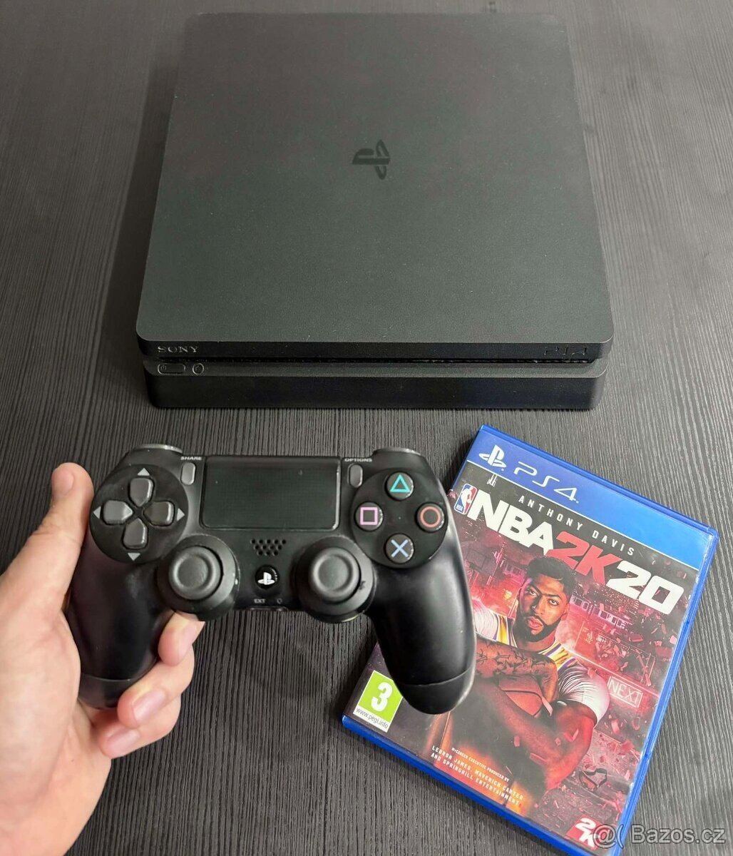 PlayStation 4 Slim 500GB + NBA 2K20