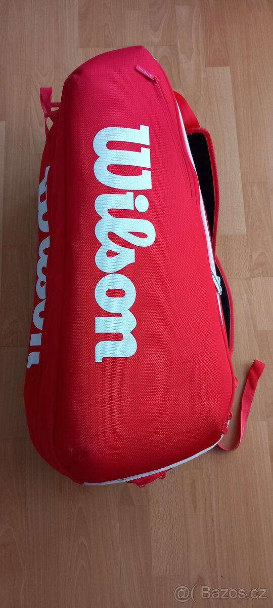 Tenisový bag Wilson Super Tour Red 15Pk 2025