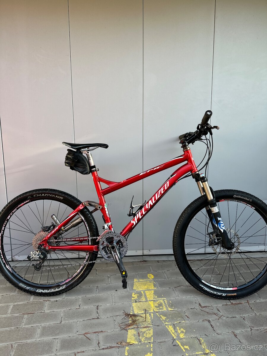 Celoodpruzené horské kolo Specialized Epic fsr