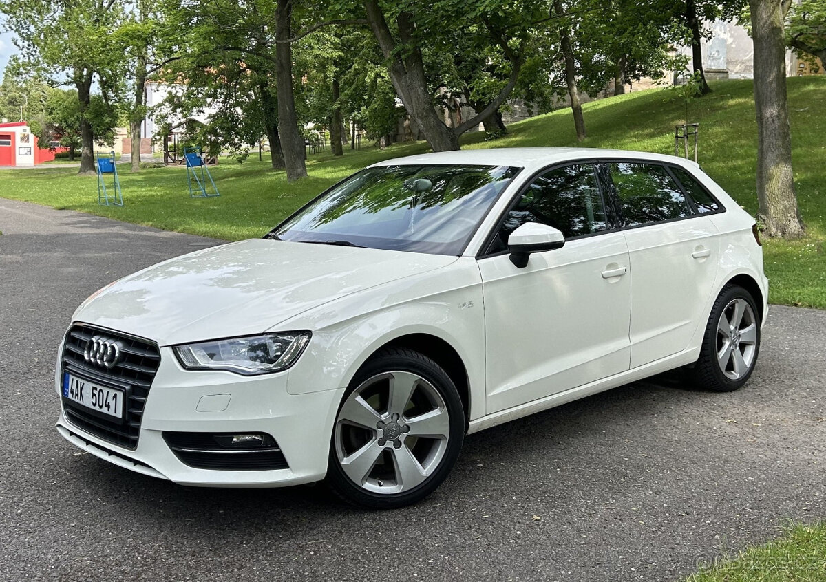 Audi A3 Sportback TDI, MY 2015, nová v ČR, nehavarováno