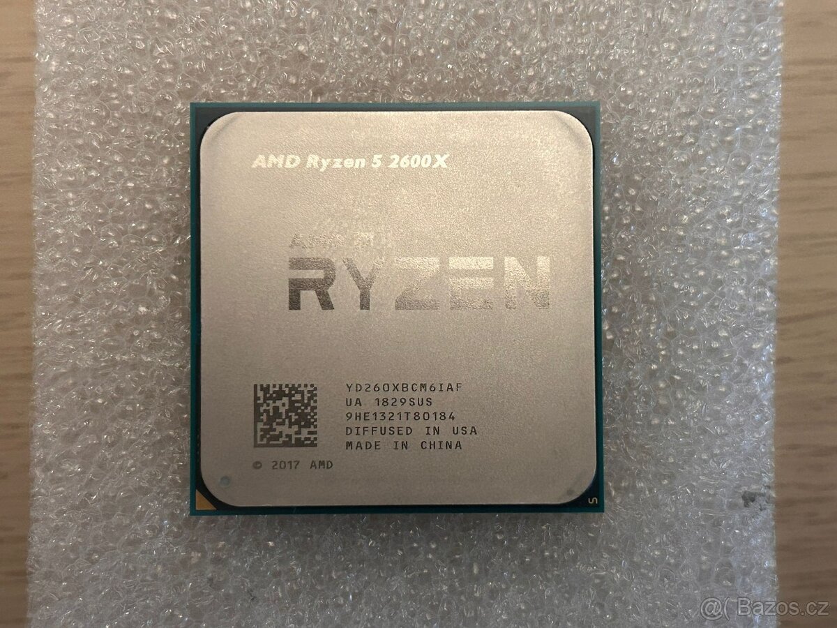 AMD Ryzen 5 2600X – orig. box (+chlazení)
