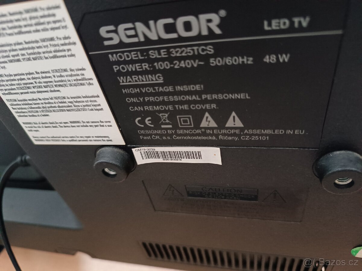 Led TV Sencor 32"=81cm dvb-t 2