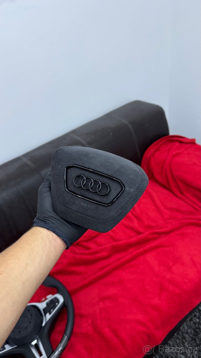 Kompletny AUDI RS alcantara AIRBAG RS6 RS7 RS5 Etron