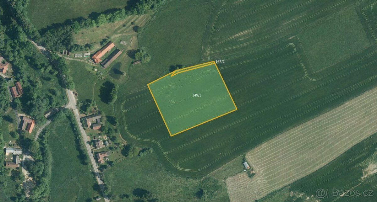 Zemědělská půda, prodej, Horní Radouň, Jindřichův Hradec