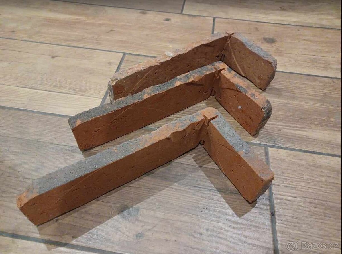 Cihlové rohové obkladové pásky