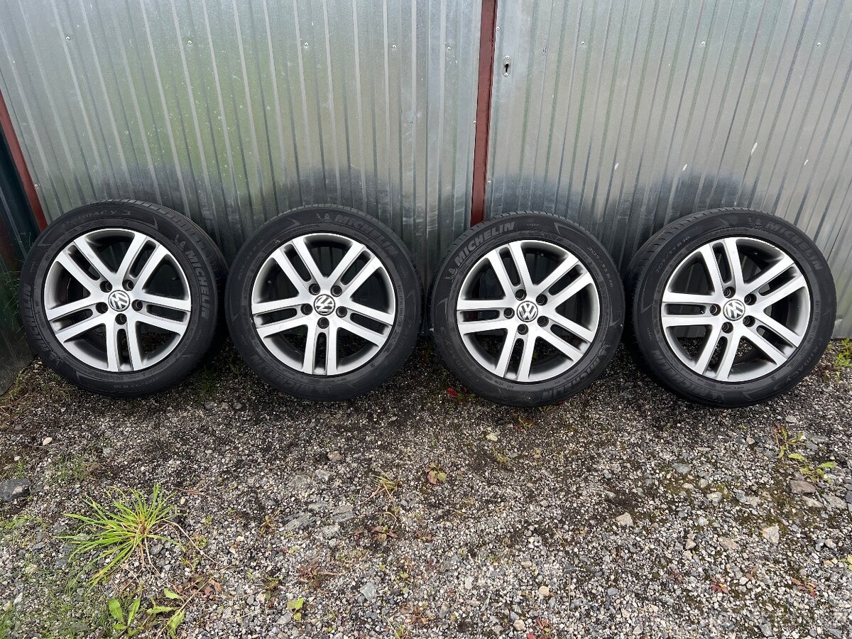 Originální letní alu sada VW 205/55R16, Michelin