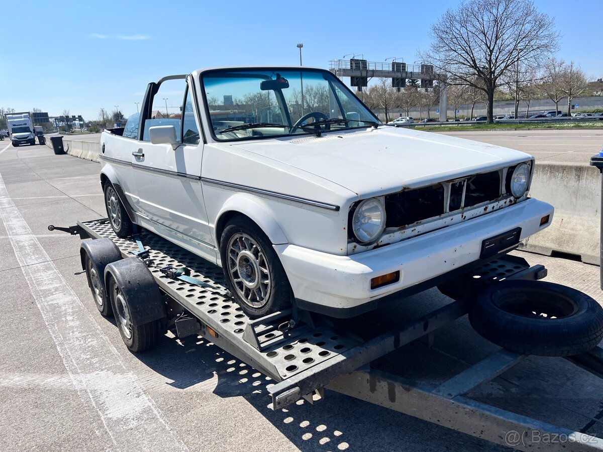 Vw golf mk1 cabrio jh 1.8 70kw