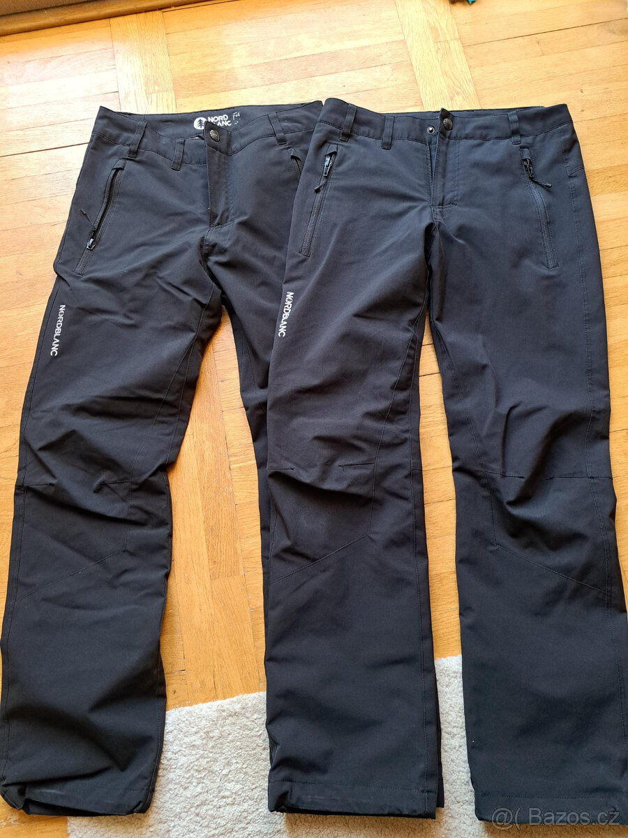 1x outdoorové nepromokavé kalhoty 140/146