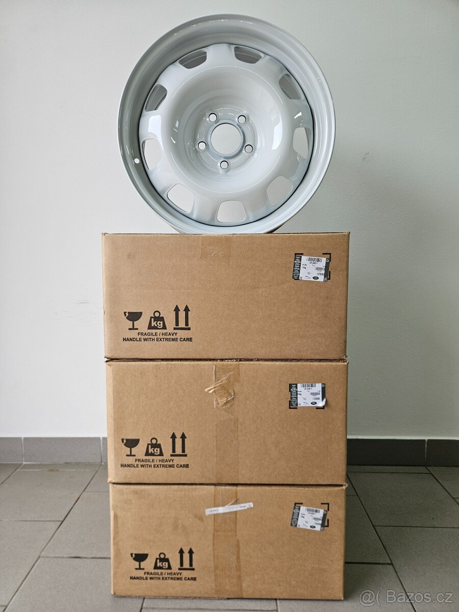 Orig. Land Rover 5x120 - 18" - White - Nové