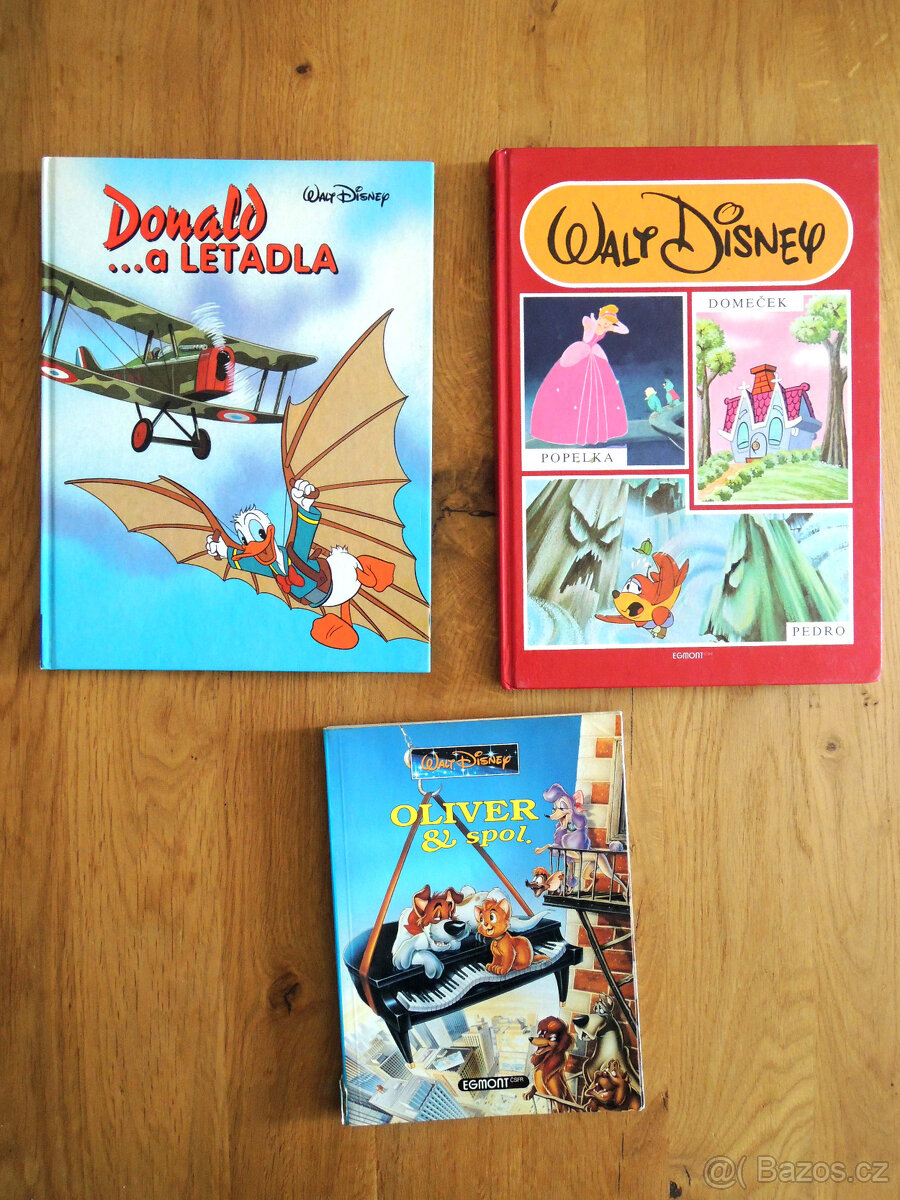 Walt Disney 3 knihy