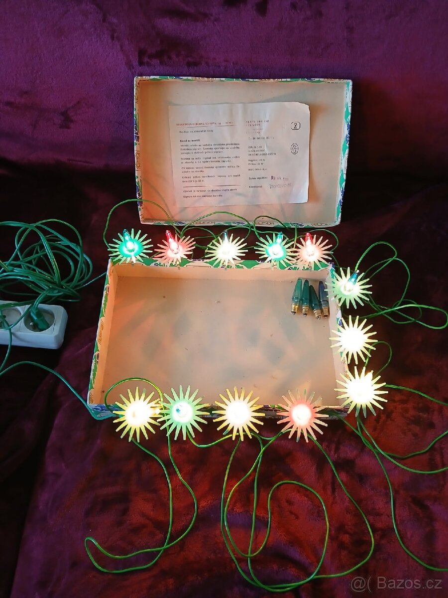 Vánoční osvětlení na stromeček - Zlatokov Trenčín