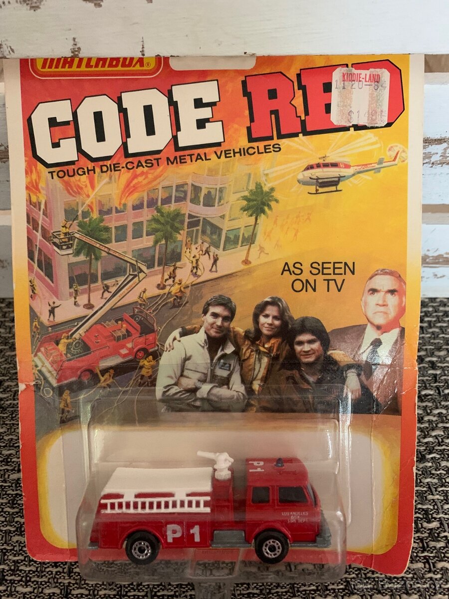 MATCHBOX SUPERFAST BLISTRY -CODE RED-