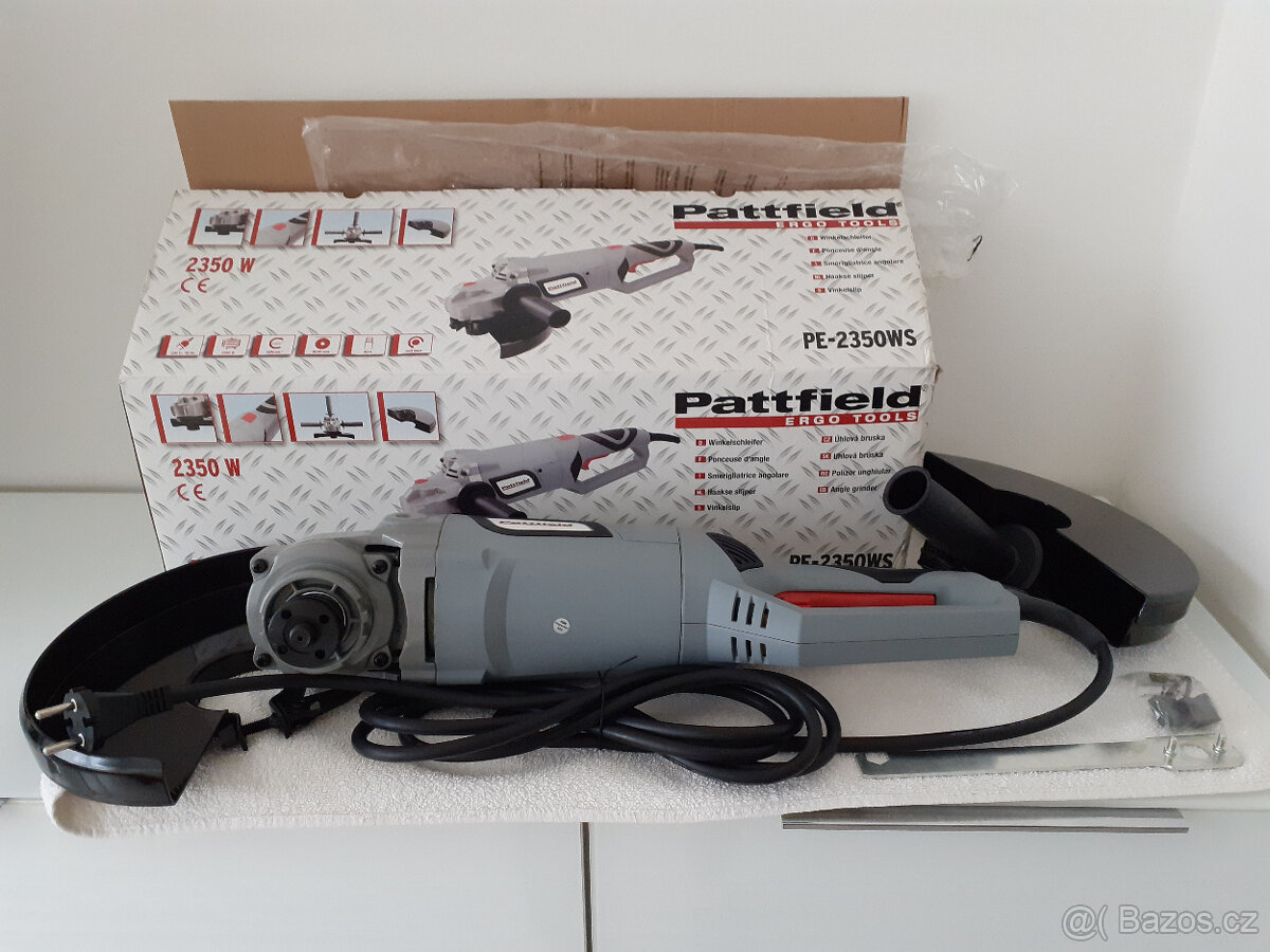 Nová úhlová bruska PATTFIELD PE-2350 WS