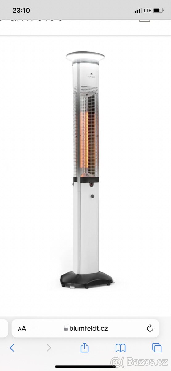 infračervený ohřívač