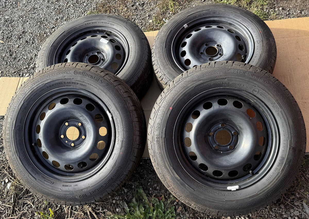 Nové plechové disky 7Jx16 5x108 ET46 Toyota ProAce 16-