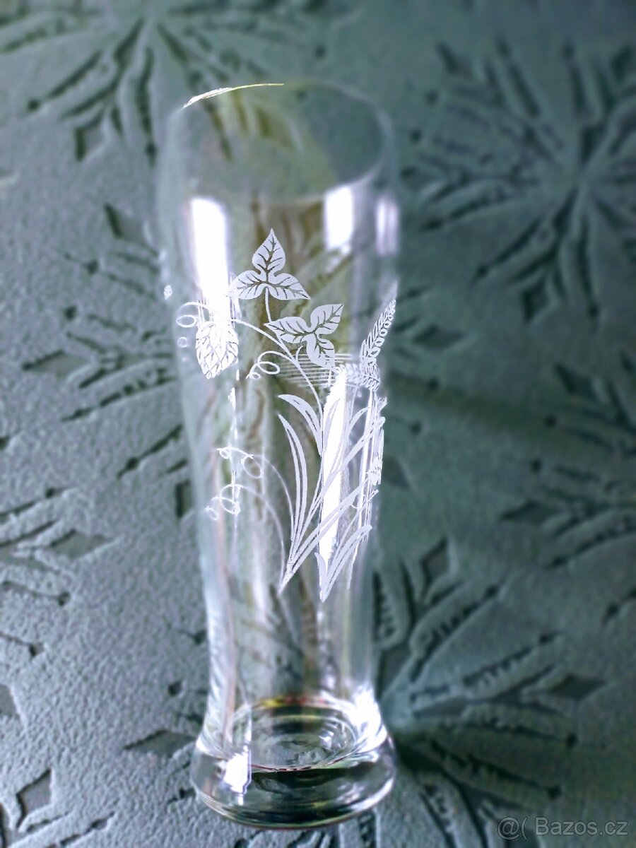 Broušená sklenice 0,5 l