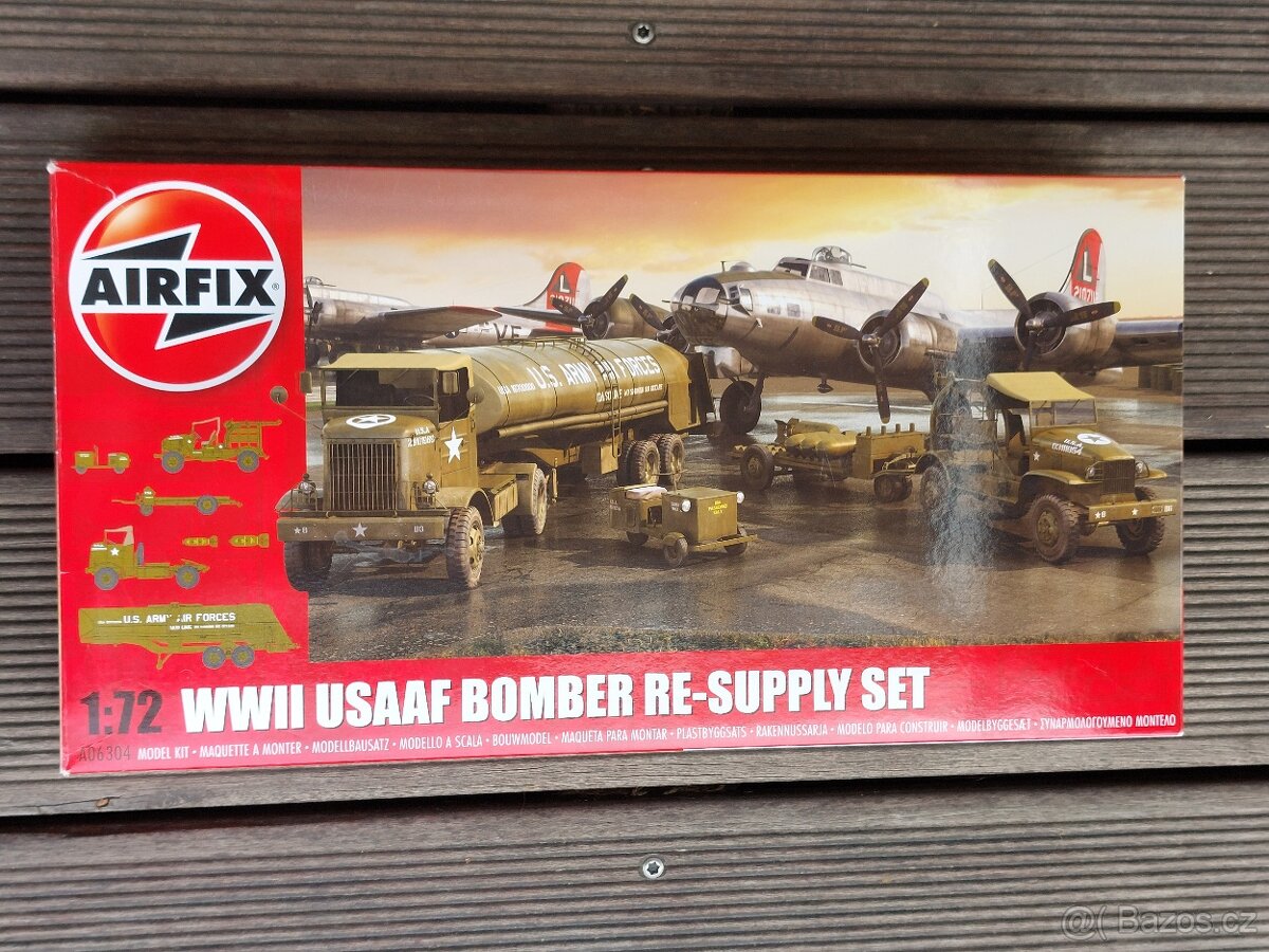 Model Airfix 1:72 WWII USAAF BOMBER RE-SUPPLY SET