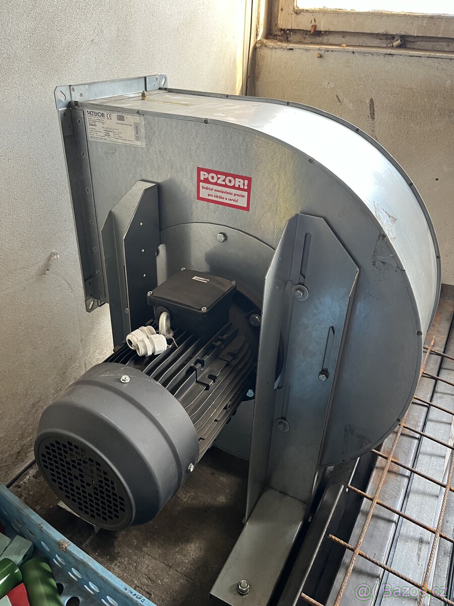 Průmyslový odsávací ventilátor