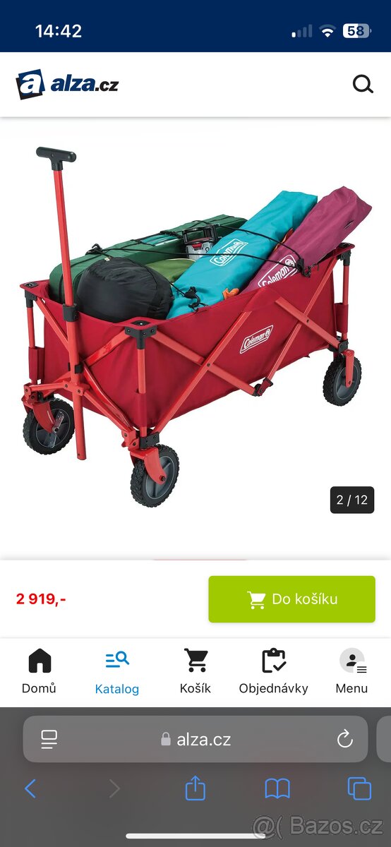 PLÁŽOVÝ VOZÍK