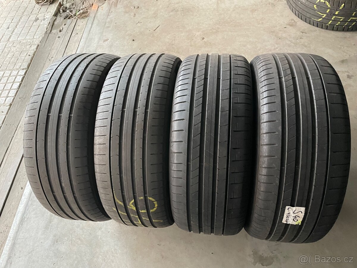 prodám letní pneumatiky 245/45/19 Pirelli celá sada
