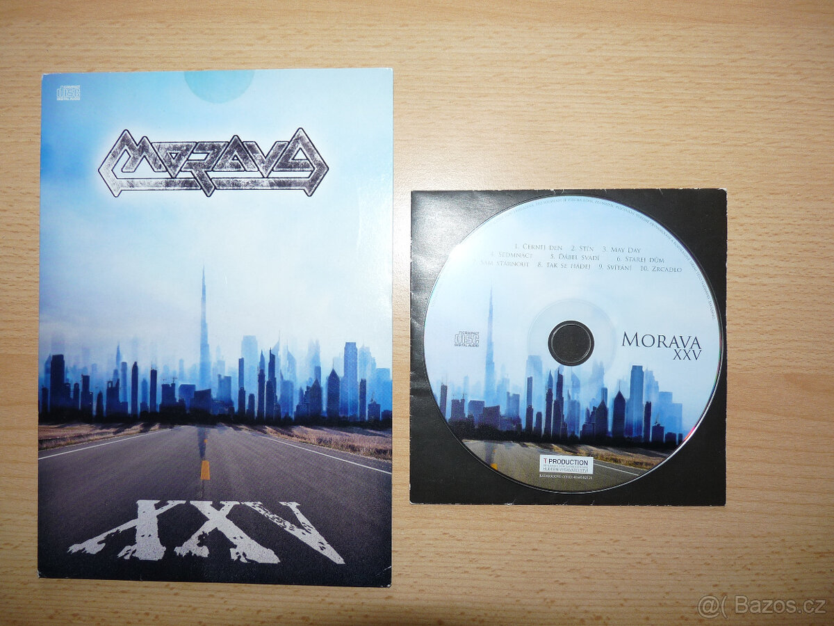 prodám CD MORAVA-XXV 2012 A5 Cardboard RARITA