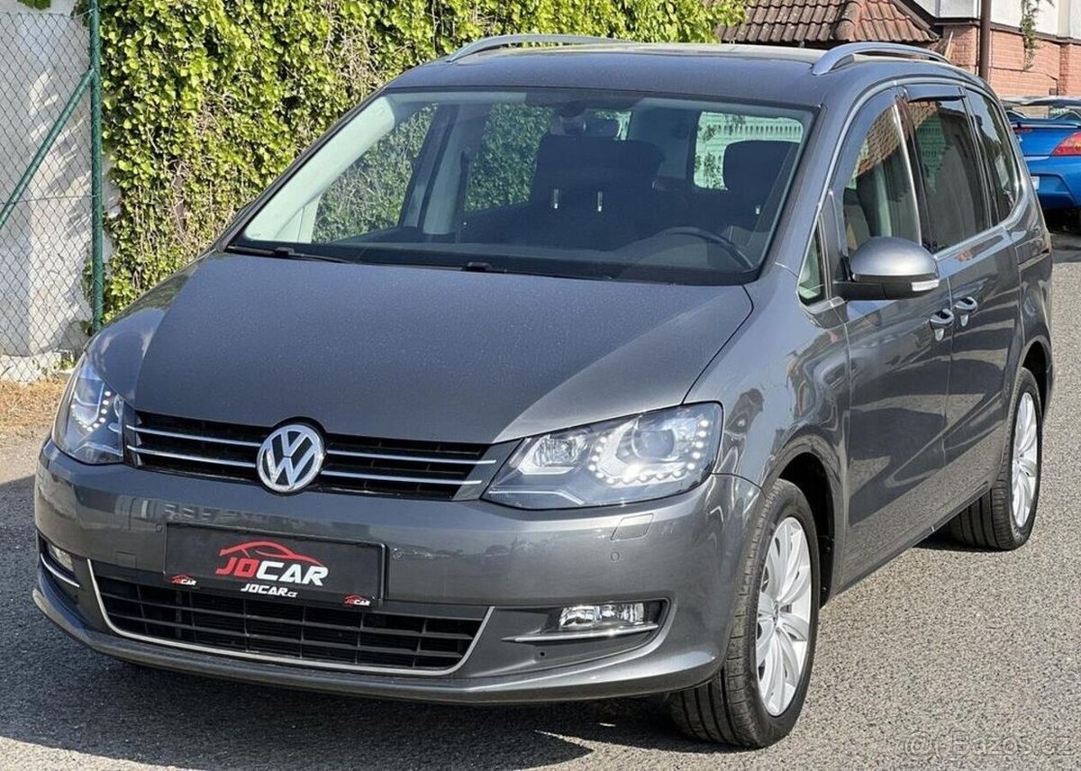 Volkswagen Sharan 2.0TDi HIGHLINE DSG KŮŽE 7MÍST automat