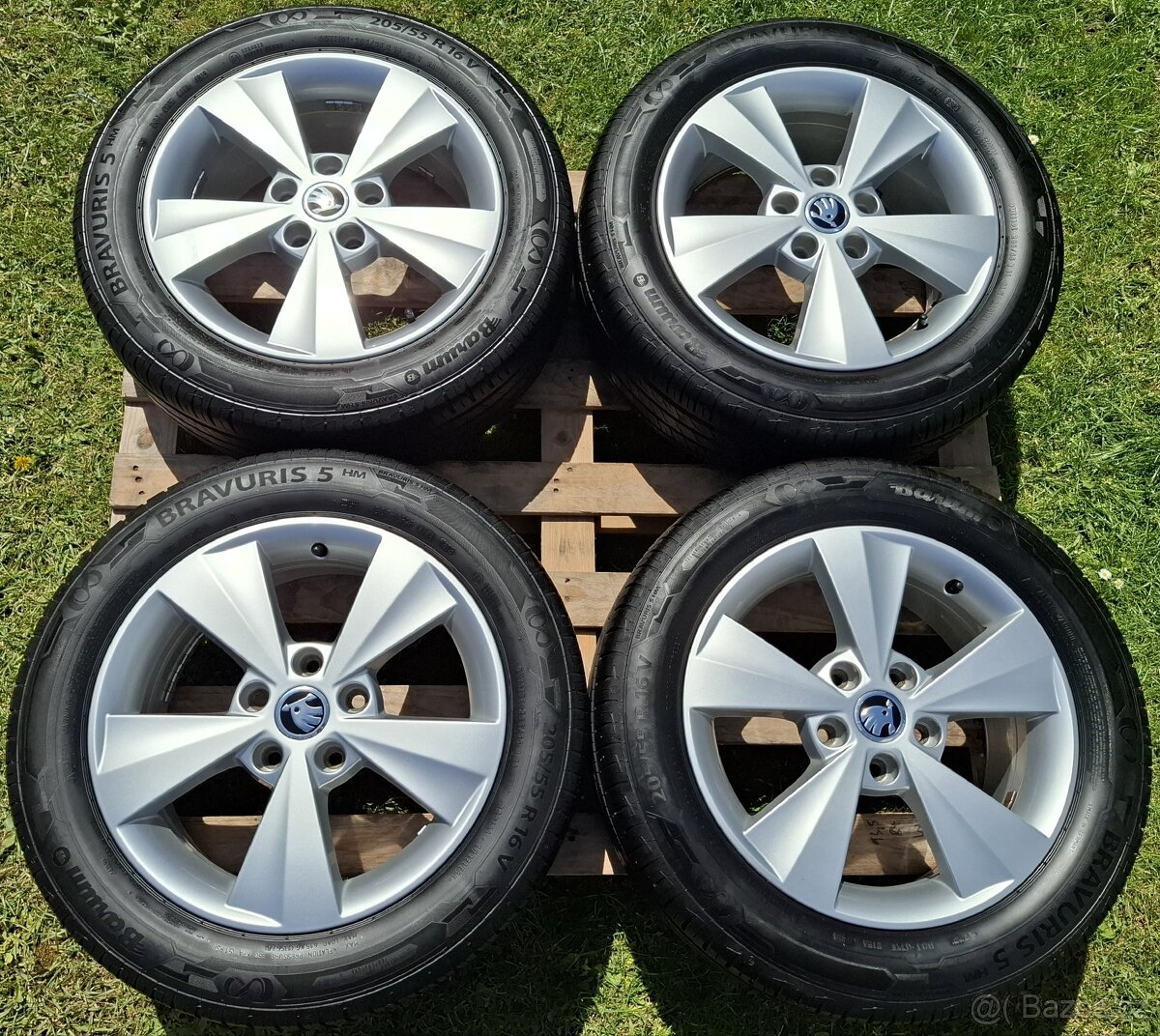 286 Alu Škoda Octavia III 205/55/16