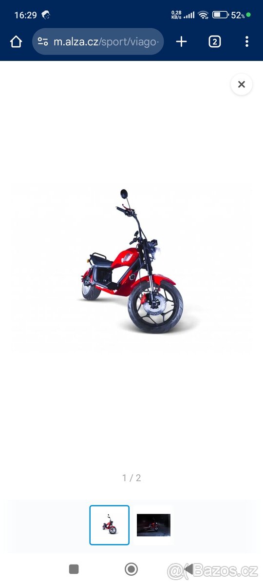 Elektro motorka ViaGo Eagle 2000W