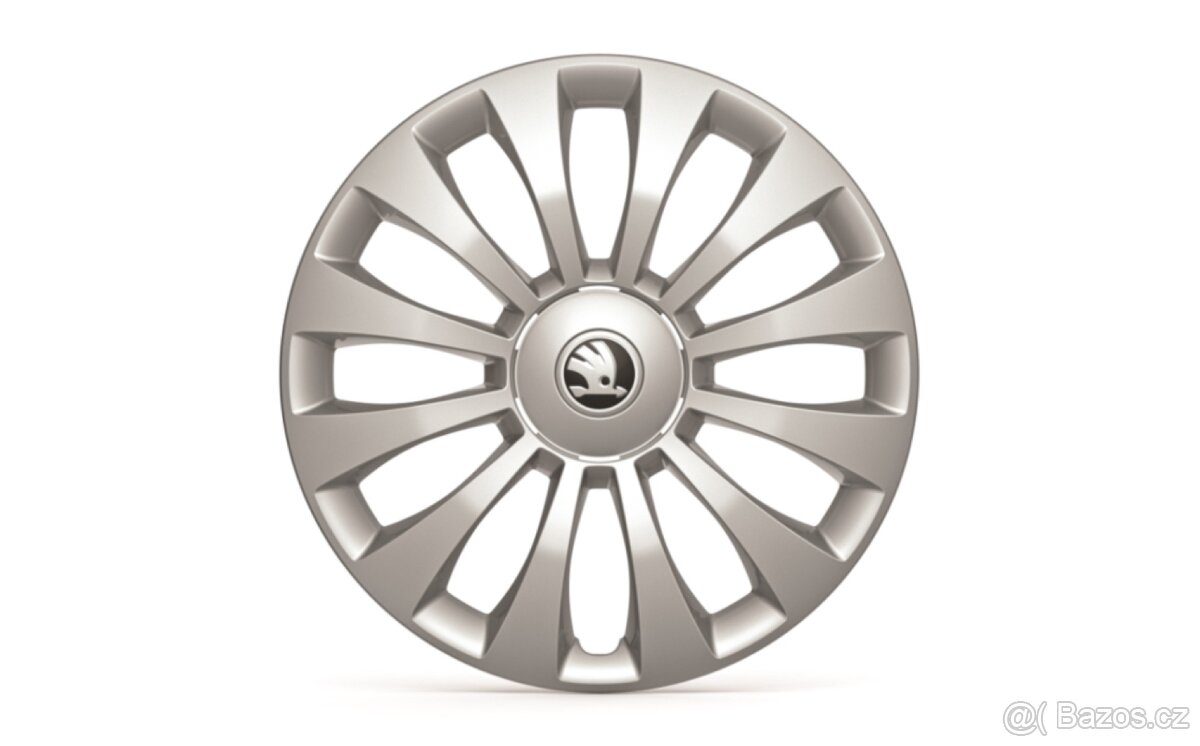 Poklice Škoda COSTA silver 15" 4 ks