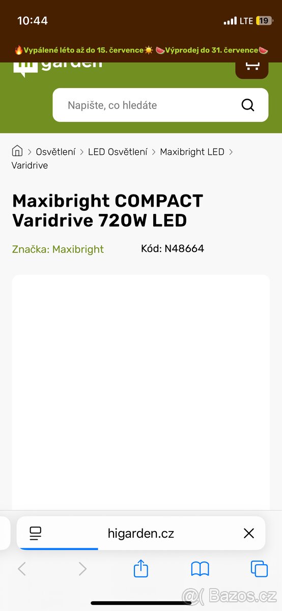 2x 720 maxbright světla