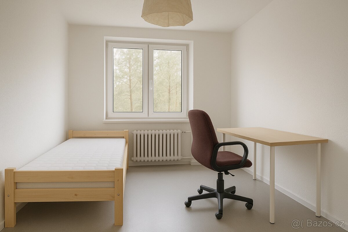 Pokoj 10m2: skvělý podnájem v Dejvicích pro studentku