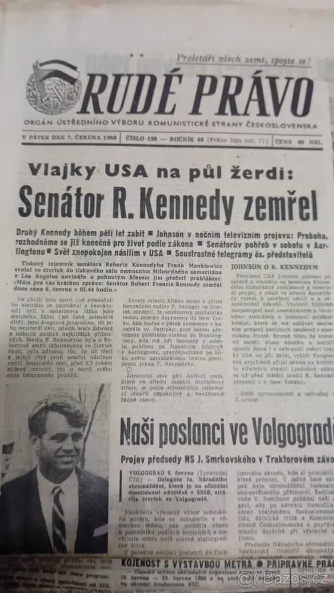 Květy Vlasta rudé právo pro zberatele