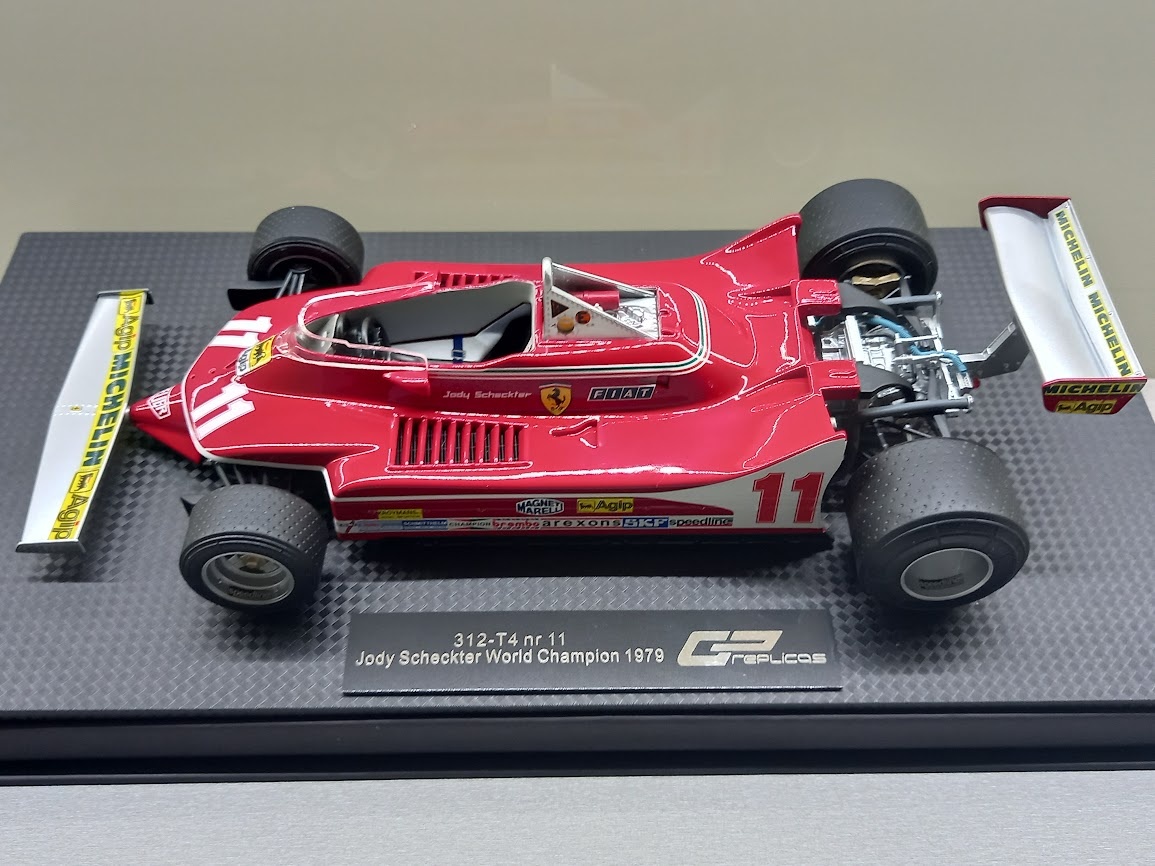 F1 FERRARI 312 T4 1979 JODY SCHECKTER GP REPLICAS 1:18
